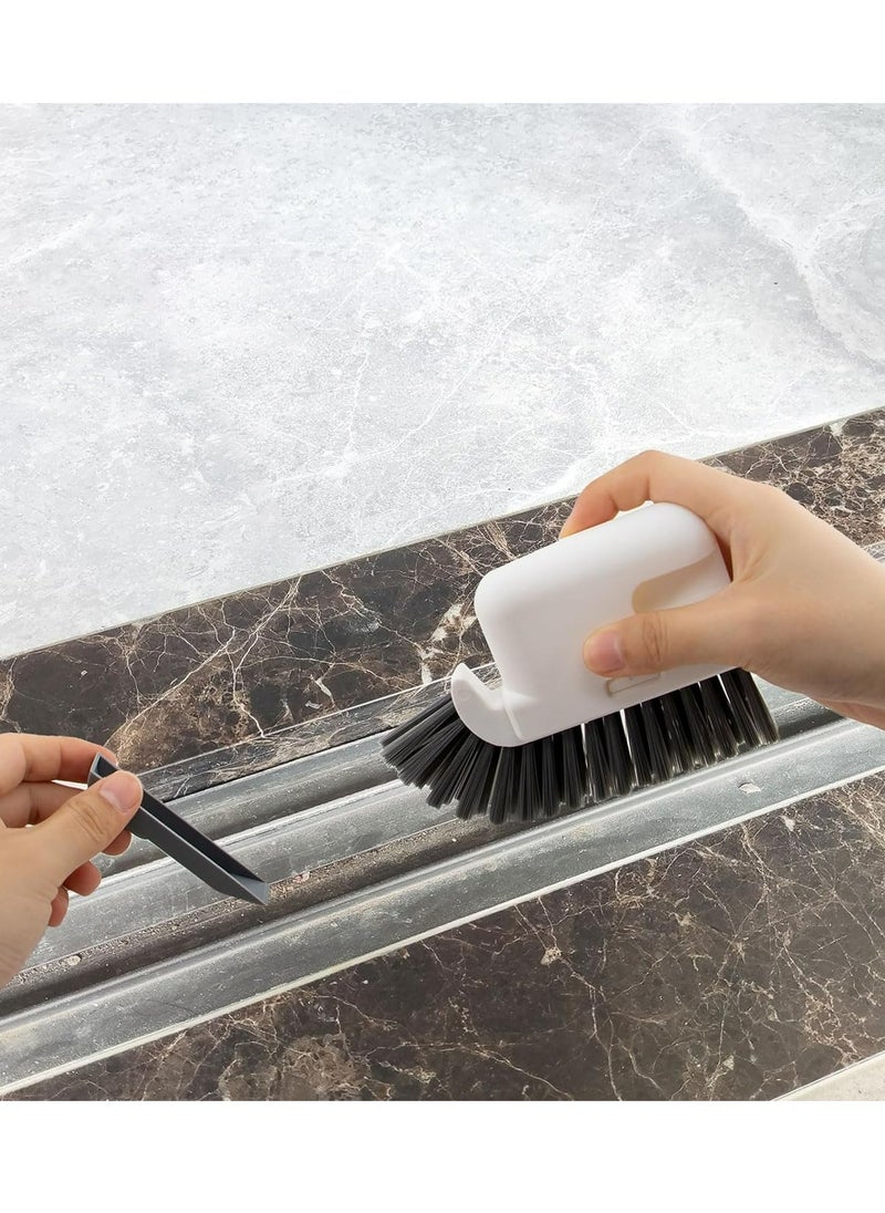Generic Cleaning Brush, 3 in 1 Handheld Groove Gap Cleaning Brush Tools, Window or Sliding Door Track Cleaner for Window Track, Shower, Kitchen, Sink  - Image 3