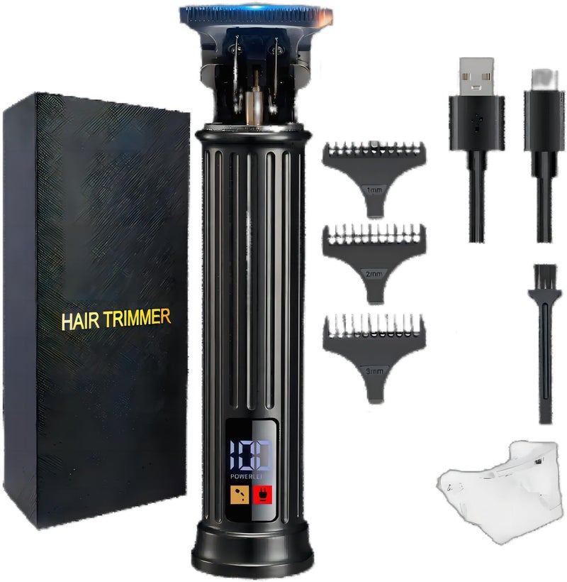 Roziapro Beard Trimmer for Men Professional Hair Clippers Cordless Zero Gapped Edgers Clippers Rechargeable Barber Clipper T Blade Liners Trimmer Grooming Kit