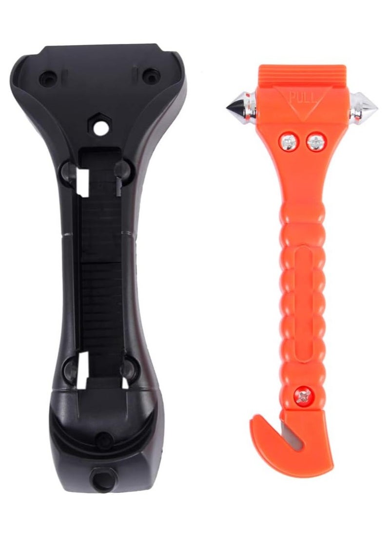 RATSAW - 4PCS Car Safety Hammer  Emergency Escape Tool with Car Window Breaker and Seat Belt Cutter Rescue Survival Auto Safety Hammer Kit - Image 1