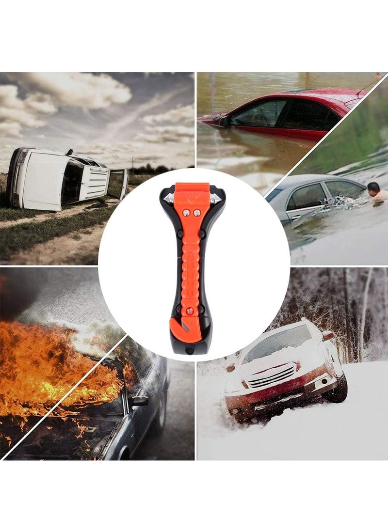 RATSAW - 4PCS Car Safety Hammer  Emergency Escape Tool with Car Window Breaker and Seat Belt Cutter Rescue Survival Auto Safety Hammer Kit - Image 1