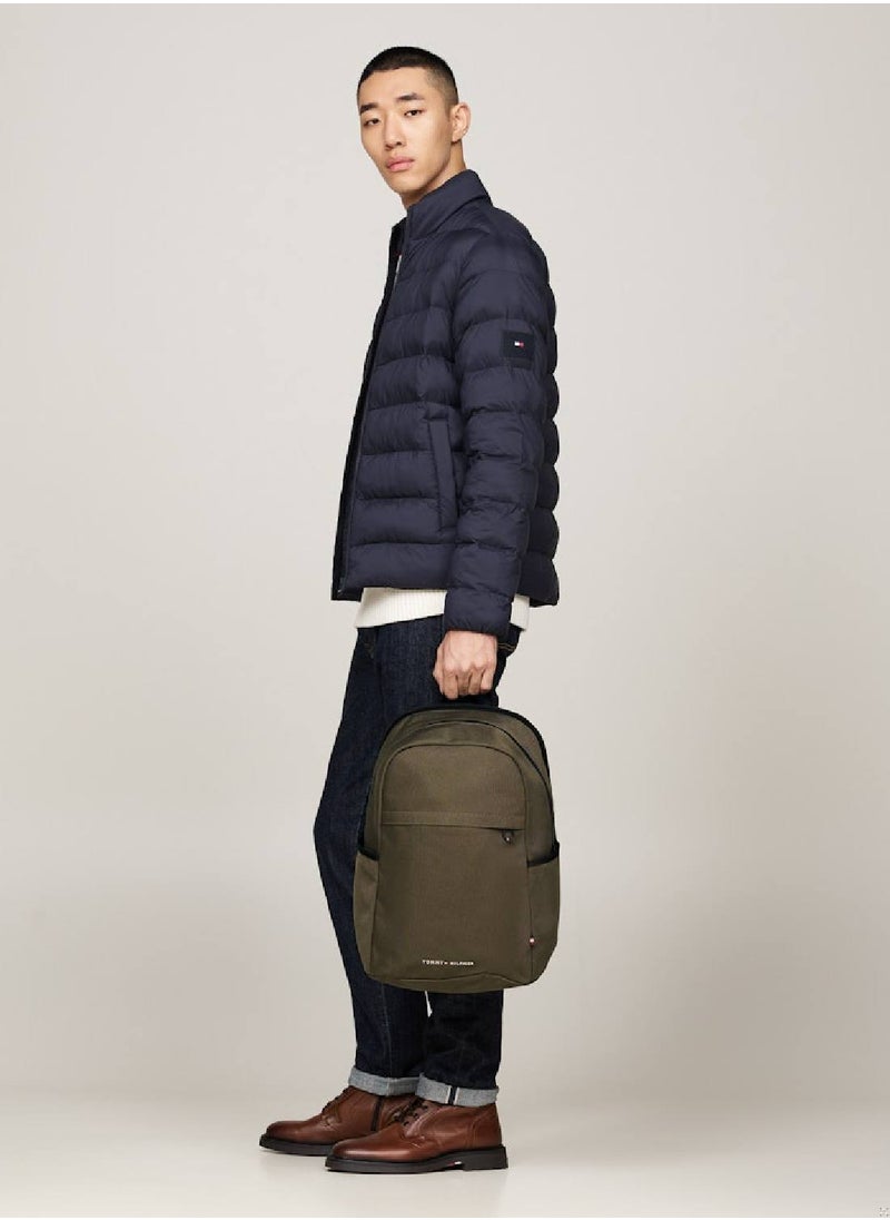 TOMMY HILFIGER Men's TH Element Backpack - Polyester, Green  - Image 2