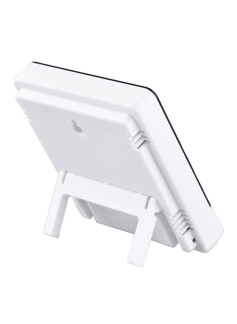 مقياس درجة الحرارة الرقمي مناسب لمقياس درجة الحرارة في الغرفة ، ومعايرة دقة مقياس درجة الحرارة الداخلي ، ومستشعر درجة الحرارة LCD أقصى وأدنى تسجيل - Image 2