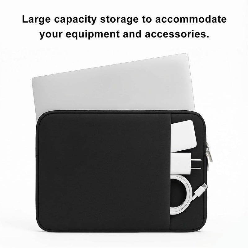 MasiBloom Laptop Sleeve for MacBook Neo/Air/Pro 13 inches A18/M5/M4/M3/M2/M1 Chip 2026-2020 A3404 A3449 A3240 A3113 A2681 A2337 A2338 with 2 Pockets Tablet Bag Case Accessories - Image 3