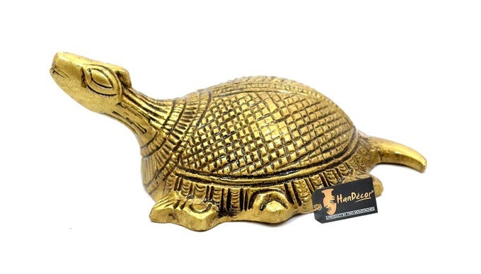 BRASS VASTU TORTOISE STATUE