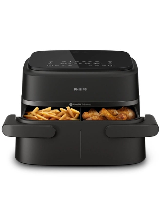 Philips Air Fryer, 7.1L, 7.1 L 680 W NA150/00 Black - Image 2