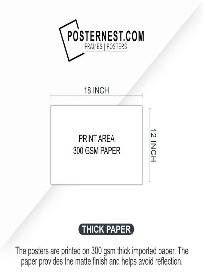 POSTERNEST Paper Map The Lord Of The Rings The Lord Of The Rings Poster Matte Finish Paper Print 12 x18 Inch (Multicolor) -9065 - Image 5
