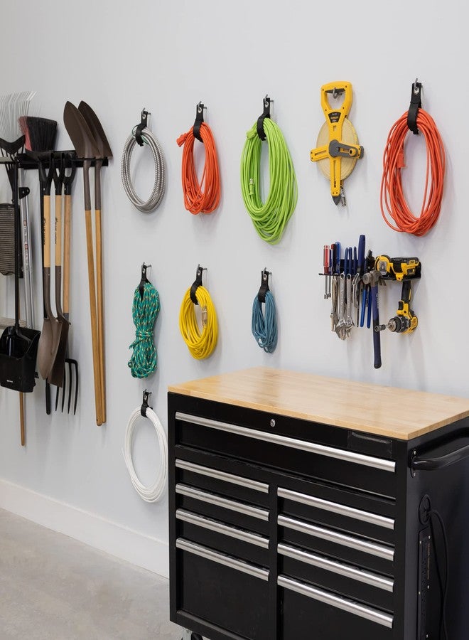 StoreYourBoard Garage Hand Tool Organizer, Drill, Screw Driver and Wrench Sets, Hammer, Pliers, Wall Mount Storage Tool Tray, Heavy Duty Steel - Image 5