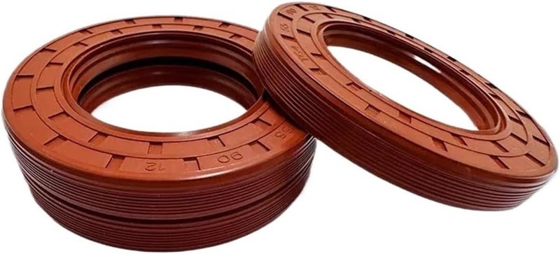 Oil Seal, High Temperature Resistance Skeleton For Auto, Machinery, Hydraulic,ID12mm/13mm/14mm/15mm(ID15xOD22xH7(3pcs)) - Image 2