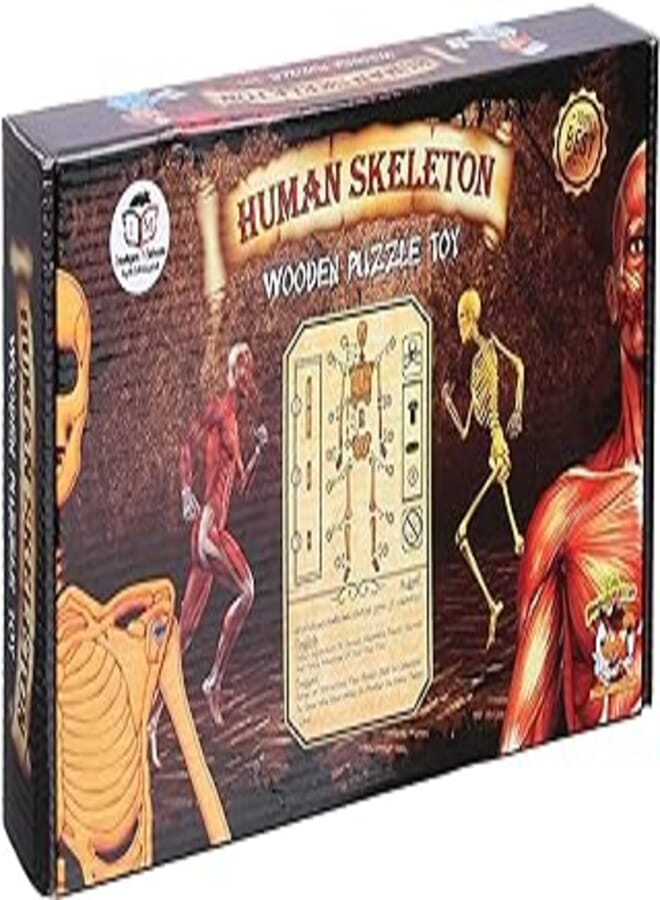 OR Human Skeleton Wooden Puzzle for Kids