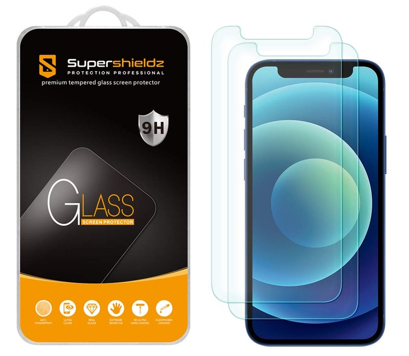 Supershieldz 2 Pack Designed for iPhone 12 Mini 54 inch Tempered Glass Screen Protector Anti Scratch Bubble Free - Image 3