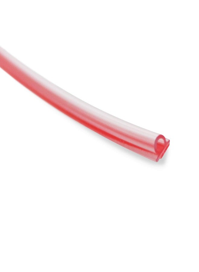 eatelle Vinyl Bulb Translucent Shower Door Seal for 5/32" (4mm) Gap with Pre-Applied 3M Tape, Adhesive Bathroom Strip for 3/16" Thick and UP(1/4, 3/8, 1/2 Glass) 95 Inch Long - Image 1