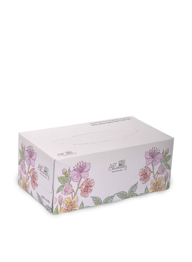 A TO Z PAPER PRODUCTS LLC A to Z Premium Facial Tissues – 2 Ply – 200 Sheets – Elegant White Box – Premium Quality – Pack of 30  - Image 4