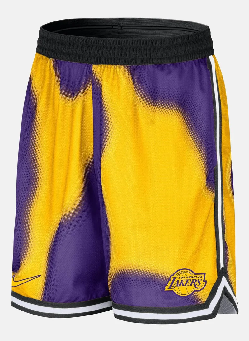 Nike Men's NBA Los Angeles Lakers DNA CTS Basketball Shorts