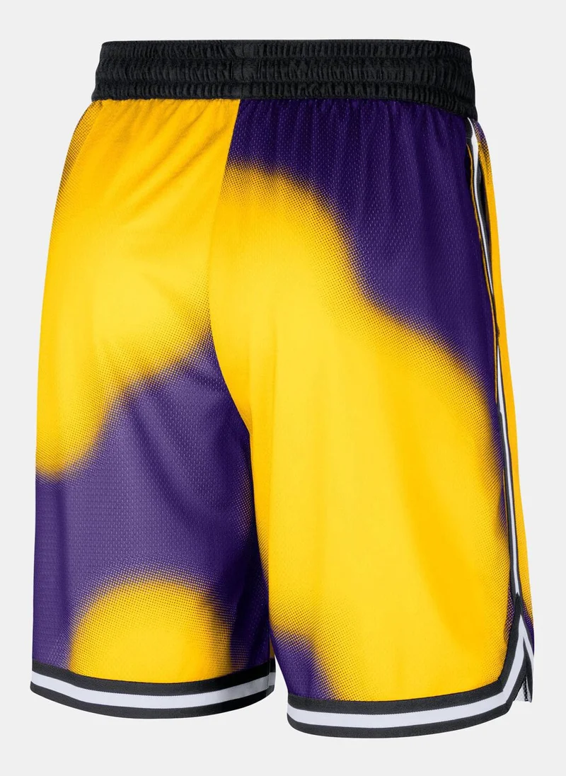 Nike Men's NBA Los Angeles Lakers DNA CTS Basketball Shorts