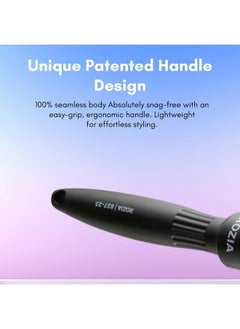 Rozia Pro Boar Bristles Round Hair Brush, Thermal Ceramic & Ionic Tech, Roller Hair Brush For Blow Drying, Curling, Straightening, Add Volume & Shine (25 Mm)  - Image 5