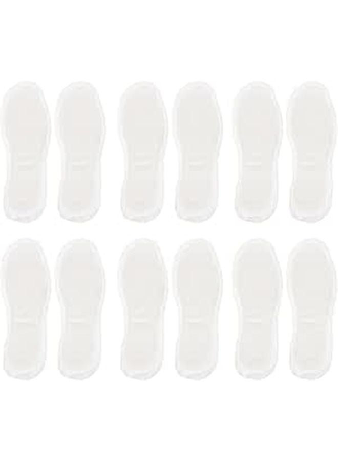 Disposable Cotton Sanitary Pad Insoles 10 Pairs Sweat Absorbing For Women US Size 5 7 - Image 1