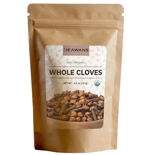 Heawans Hand Picked Premium Grade Organic Whole Cloves 45 oz Packed in a USDA certified farm - Image 1