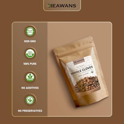 Heawans Hand Picked Premium Grade Organic Whole Cloves 45 oz Packed in a USDA certified farm - Image 5