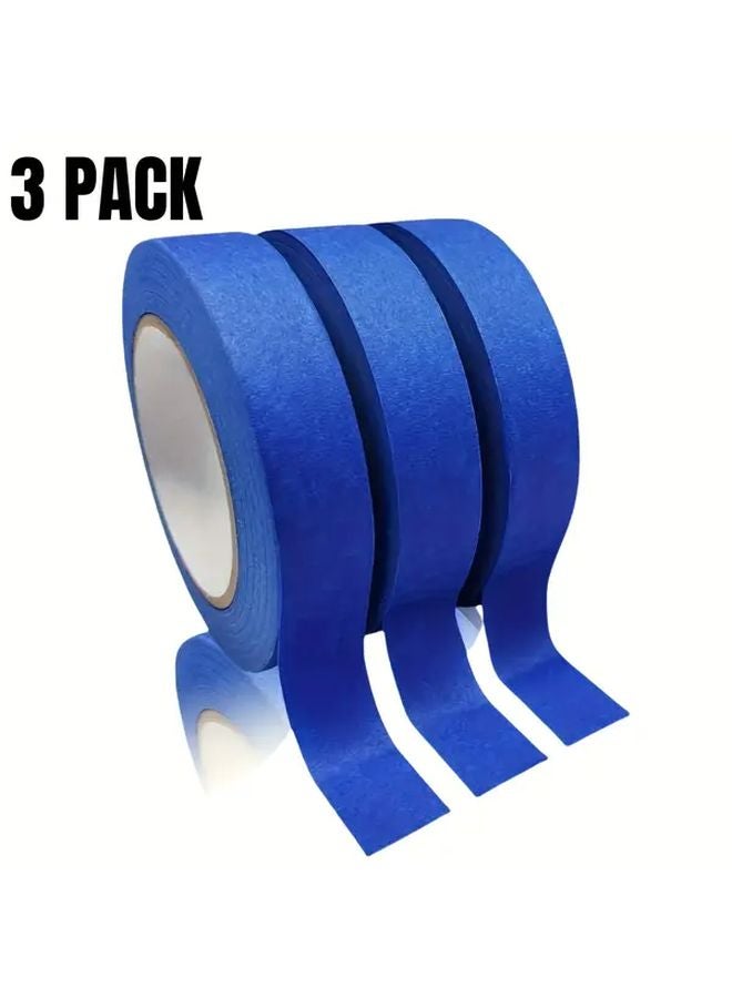 Blue High Adhesive Masking Tape 1 Pack Easy Peel No Residue Waterproof Heat Resistant - Image 4