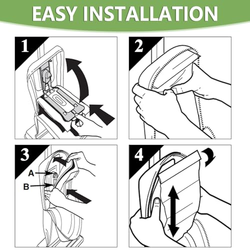 Funmit 8 Pack Vacuum Bags Replacement for Oreck Type CC XL XL2 XL7 XL21 Upright Vacuum Cleaners, Fit for All Oreck XL Upright Vacuums, Replaces Part # CCPK8DW, CCPK8, AK1CC6A - Image 4