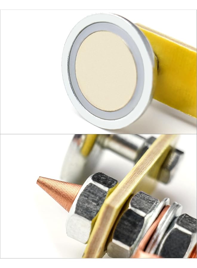 إيروريكس مشبك أرضي مغناطيسي للحام رأس مغناطيس لحام ذيل نحاسي أداة دعم لحام ترقية أدوات مشبك أرضي لدعم اللحام المغناطيسي رأس مغناطيس لحام مغناطيسية قوية شفط كبير عبوة من قطعتين - Image 4