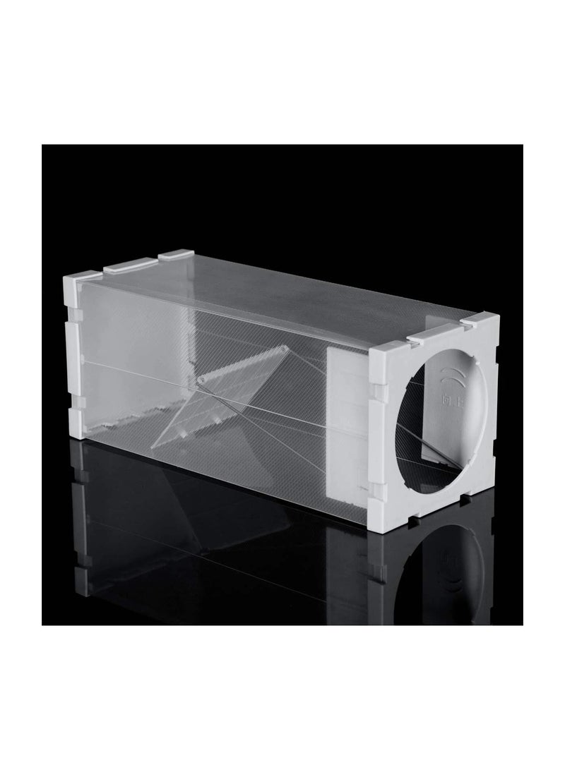 KASTWAVE فخ إنساني للفئران، فخ للفئران والقوارض للداخل والخارج، بديل سم الفئران القابل للاستخدام المتكرر والقابل للطي، سهل الإعداد ومتين للاصطاد، آمن للأطفال والحيوانات الأليفة والبشر، 2 قطعة - Image 3