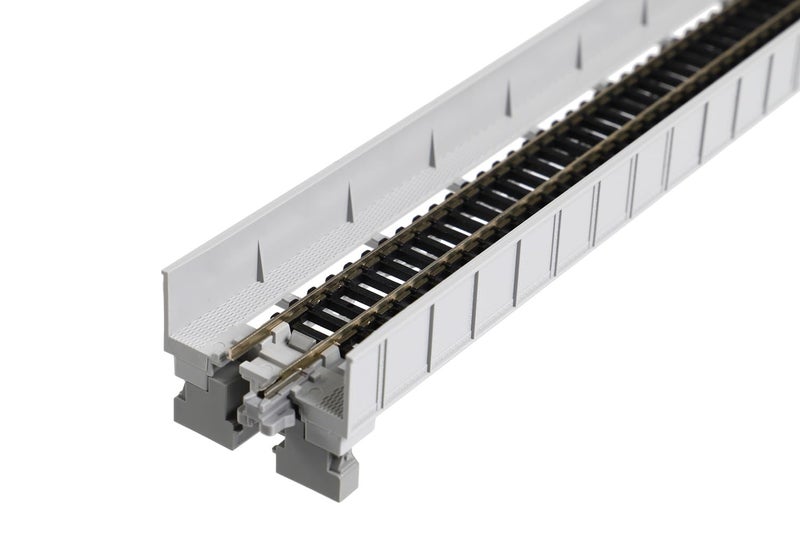 Kato USA Inc. N 186mm 7-5/16 Plate Girder Bridge Gray KAT20452 N Track - Image 2