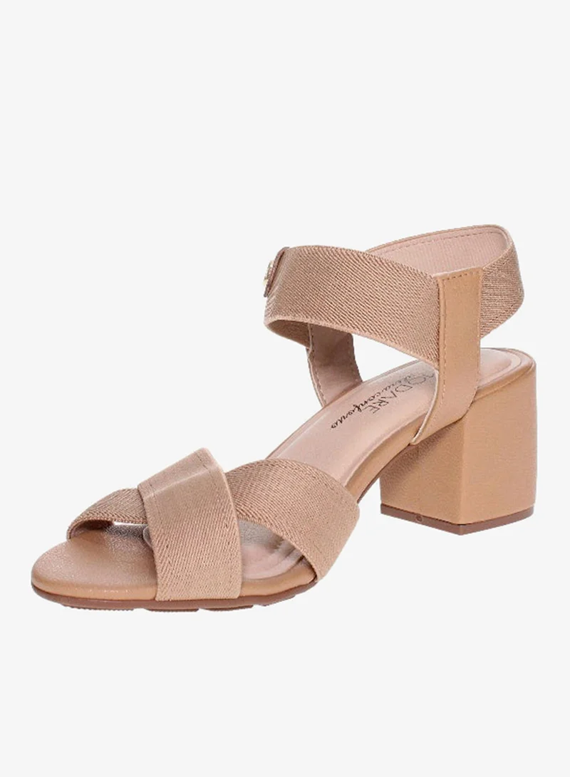 MODARE Mid Heels Sandals for Women – Sling Back Heel Sandals for Girls with Ankle Strap