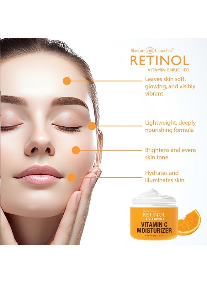 ريتينول + مرطب للوجه بفيتامين سي - Image 3