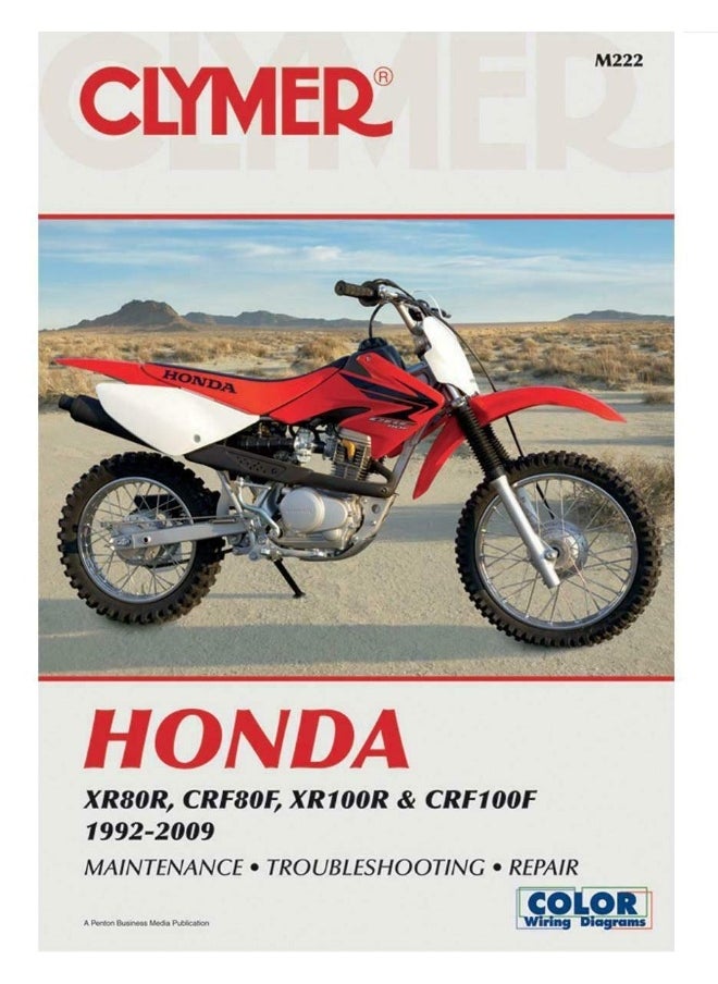 Honda XR & CRF Motorcycle (1992-2009) Service and Repair Manual  - Image 1