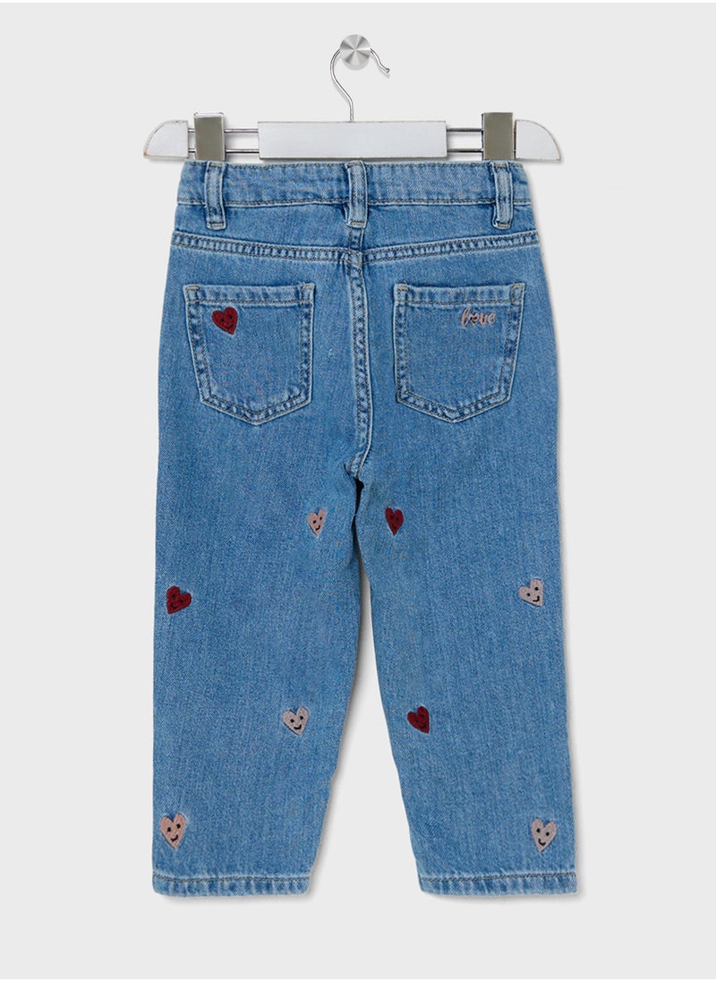 NAME IT Kids Mom Embroidered Jeans  - Image 2