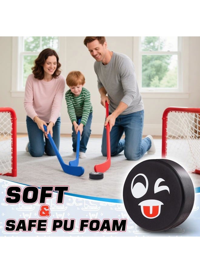 Retrora Novelty Foam Ice Hockey Pucks - Image 3