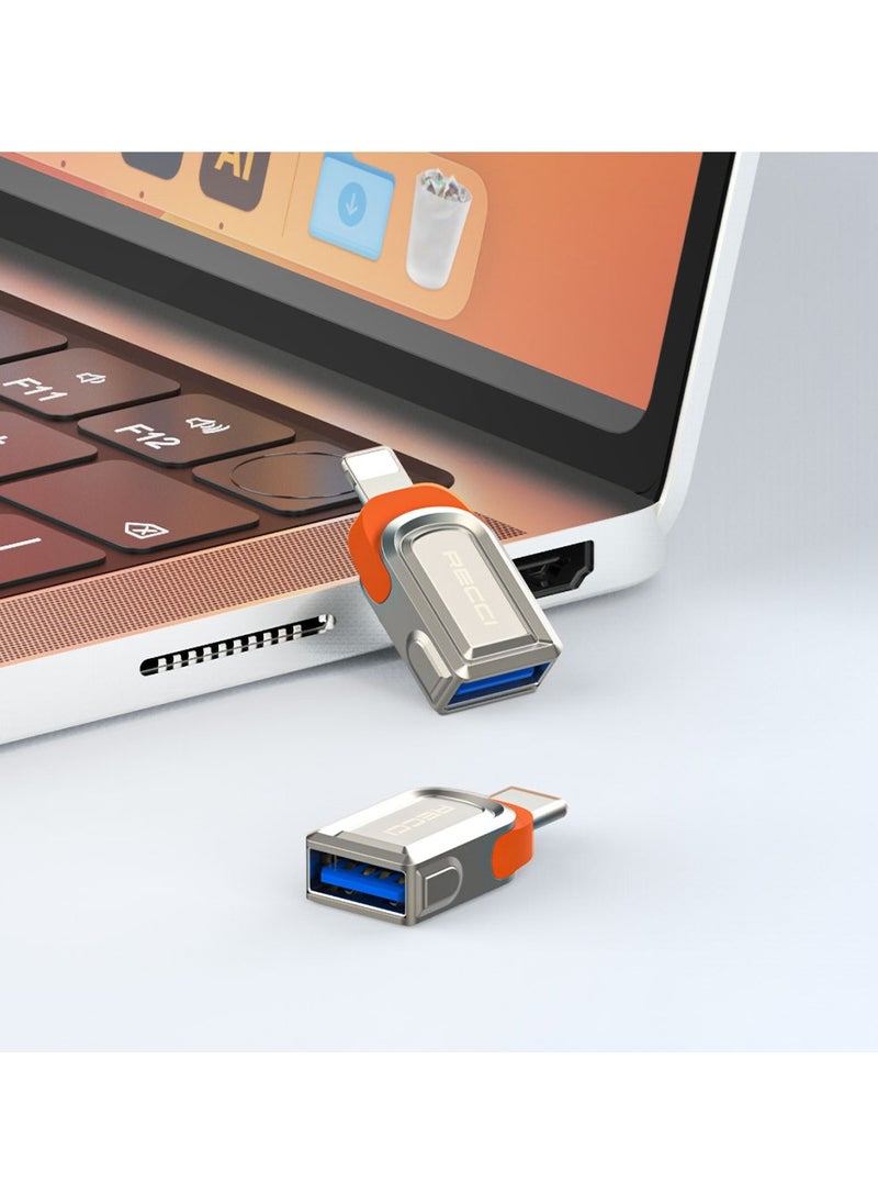 Recci - Recci RDS-A16L Ultra Fast Data Transfer Adapter USB 3.0 to Lightning OTG - Image 1