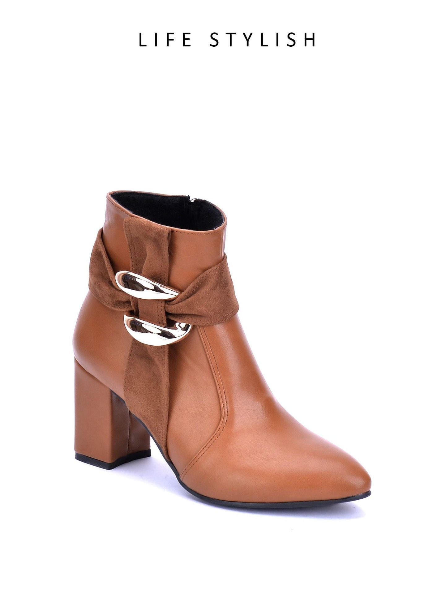 Stylish Leather Heel Boot Ornament - Havan R-4