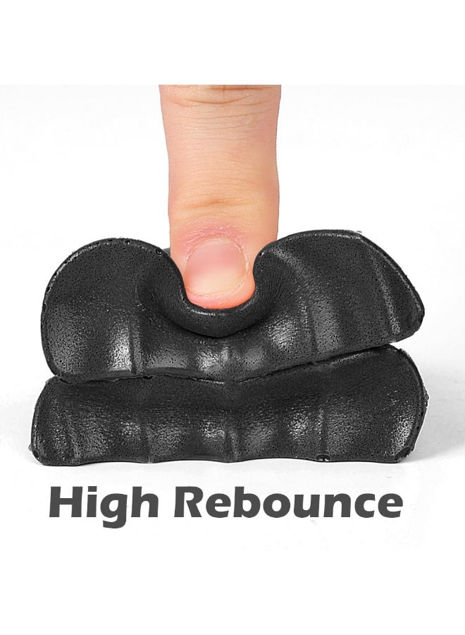 RTYY 6 Pcs Shoe Filler Inserts，Toe Inserts for Shoes Too Big，Soft Memory Foam Toe Cushion Inserts to Make Big Shoes Fit Tighter, Preventing foot deformation，Men & Women Shoe Size Reducer for Sneakers High Heels Boots Flats - Image 2