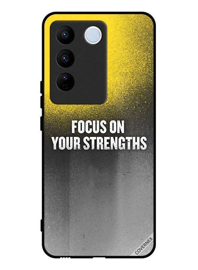 Covernex Protective Case Cover For Vivo S16 Focus On Your Strengths - Image 1