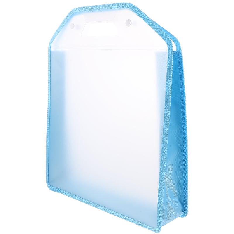 Useful Folder Handheld File Pouch Reusable File Storage Bag Document Pouch - Image 5