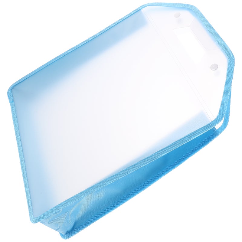Useful Folder Handheld File Pouch Reusable File Storage Bag Document Pouch - Image 1