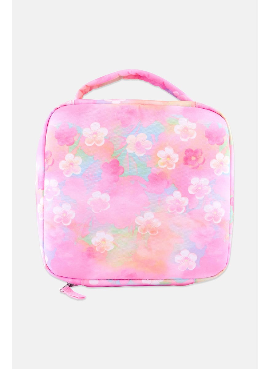 JANSPORT Floral Lunch Bag 23 H x 24 L x 7 W cm, Pink  - Image 3