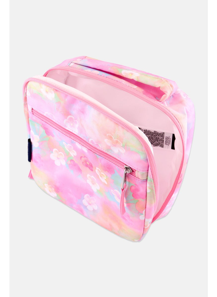 JANSPORT Floral Lunch Bag 23 H x 24 L x 7 W cm, Pink  - Image 2