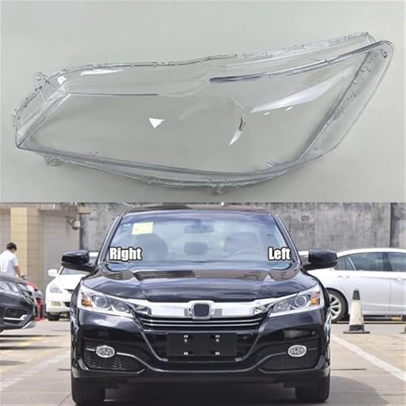 Wivplex Halogen Car Front Headlight Lens Cover for Accord 2016-2017 - Image 2