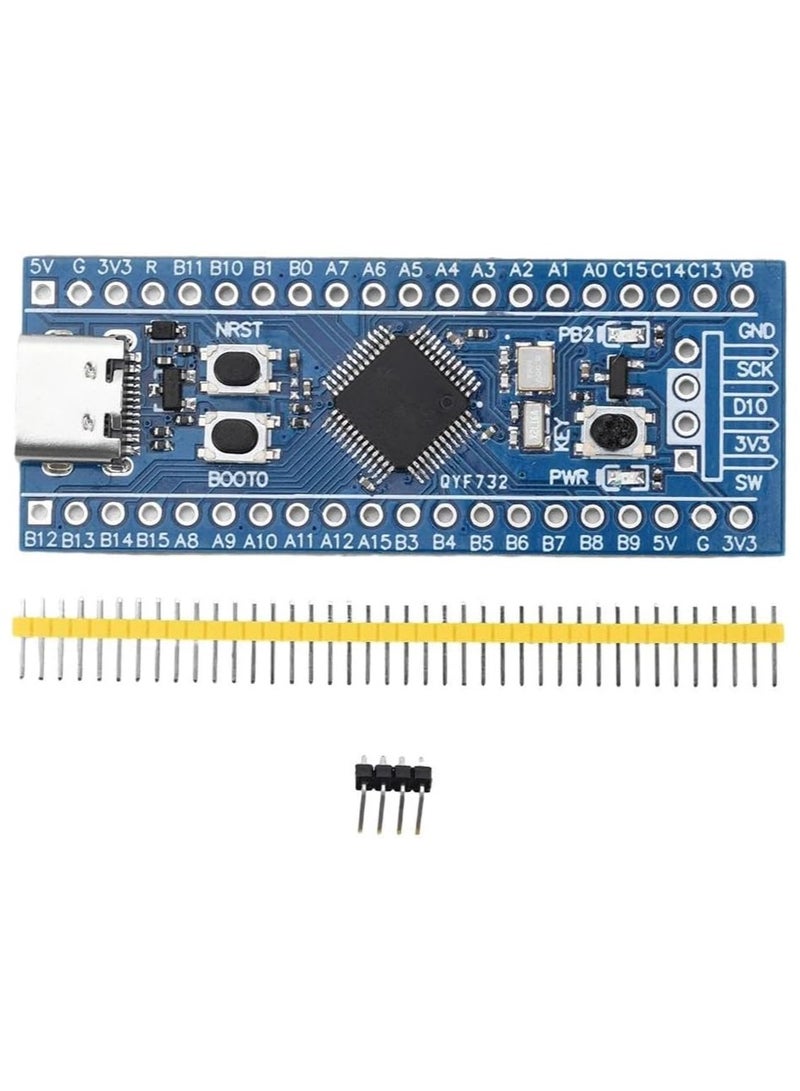 STM32 ARM Development Board Type-C (STM32F103C8T6 Blue Pill) With Debugging Function - Image 3