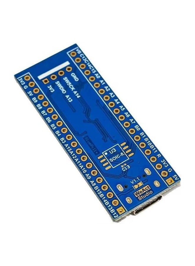 STM32 ARM Development Board Type-C (STM32F103C8T6 Blue Pill) With Debugging Function - Image 4