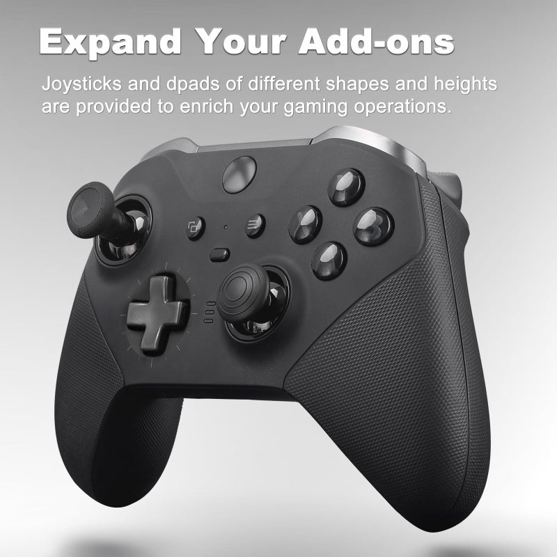 BSUZUN Complete Component Pack for Xbox Elite Controller Series 2 - Accessories Include 1 Carrying Case, 1 Charging Dock, 4 Thumbsticks, 4 Paddles and 1 Adjustment Tool - Image 5