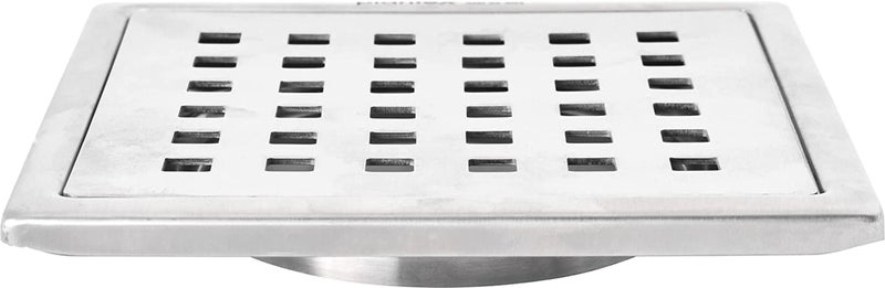 Plantex 304 Grade Stainless Steel Bathroom Floor Drain/Non- Porous Surface Floor Drain/Bathroom Water Drainer/Floor Trap for Bathroom and Kitchen - (6x6 inches) - Image 4