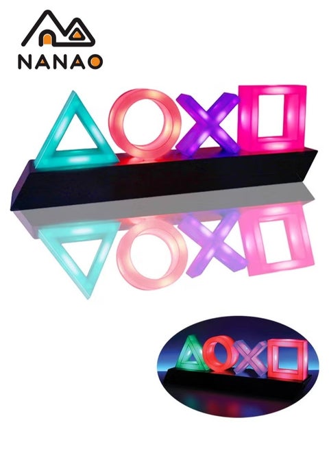 Icon Light, Music Rhythm Light, Night Light, Game Atmosphere Light, E-Sports Room Desktop Decoration Light