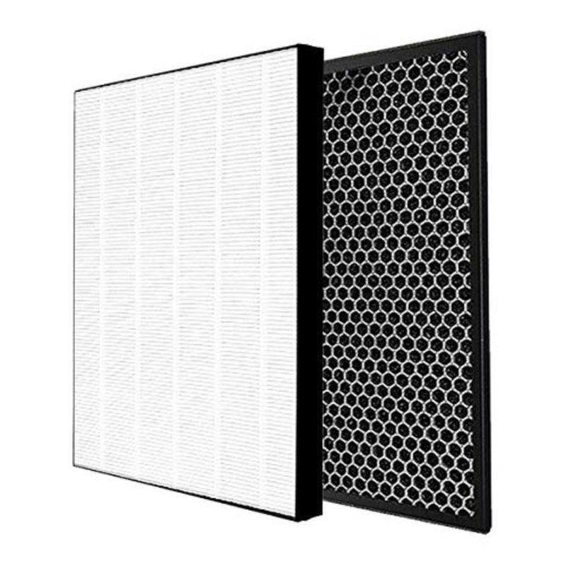 Replacement Filter Compatible For Hitachi Air Purifier EPA3000, EPA3100C, EPA5000 HEPA + Carbon Composite Filter - Image 1