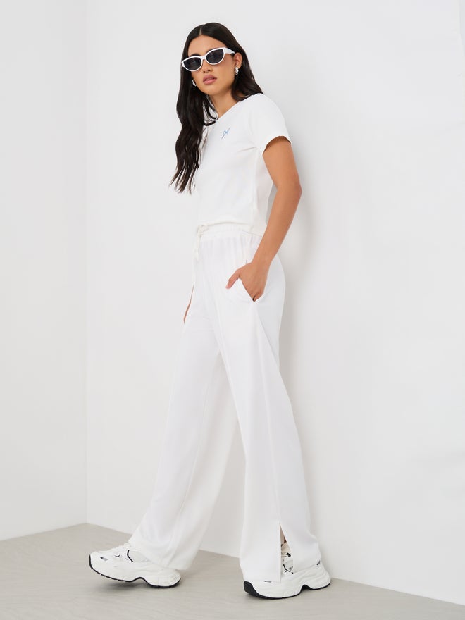 ستايلي بنطلون جوجر ستيلي واسع بأزرار جانبية وفتحة - Image 1