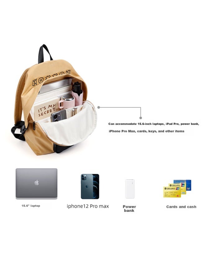 Noxxon Backpack For Women, Outdoor Commute Niche Large Capacity Sports Casual Travel Schoolbag, Obsidian Black - Image 2