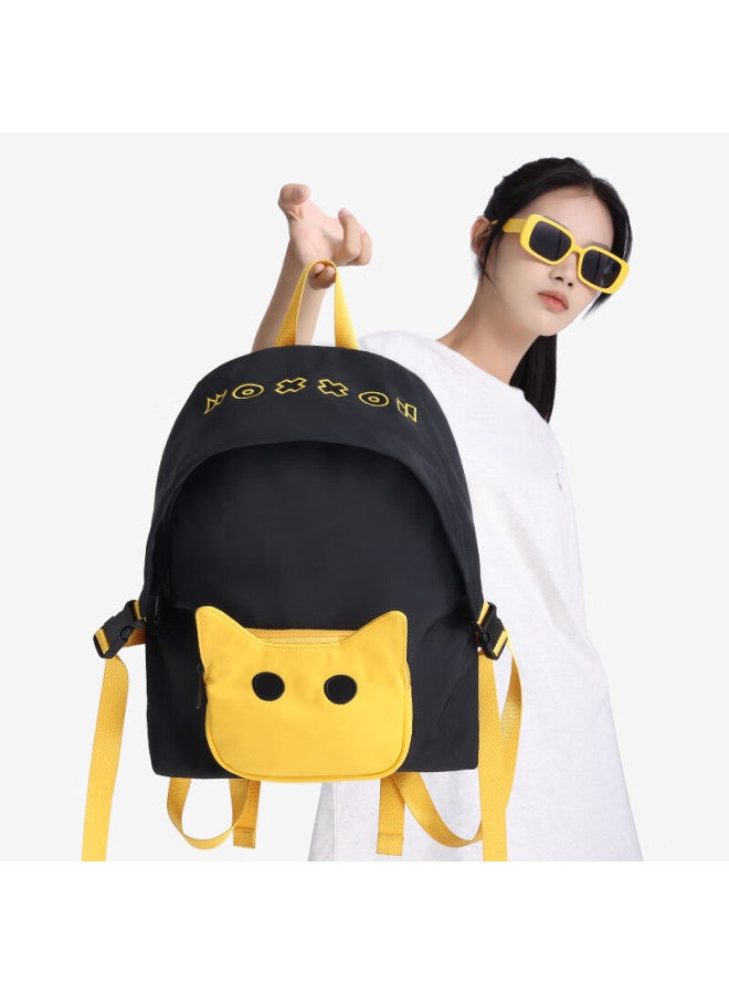 Noxxon Backpack For Women, Outdoor Commute Niche Large Capacity Sports Casual Travel Schoolbag, Obsidian Black - Image 1